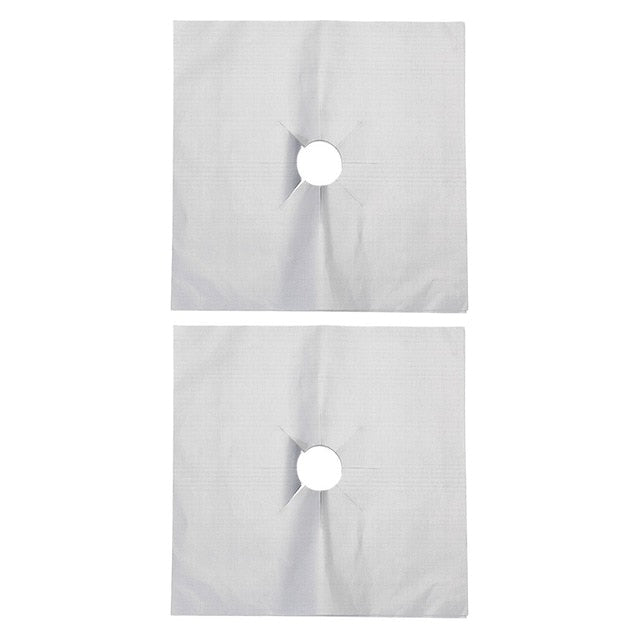 1/2/4pcs Stove Protector Cover Liner Non-Stick Aluminum Foil Dishwasher Safe Protective Foil Kitchen Accessories Dropshipping