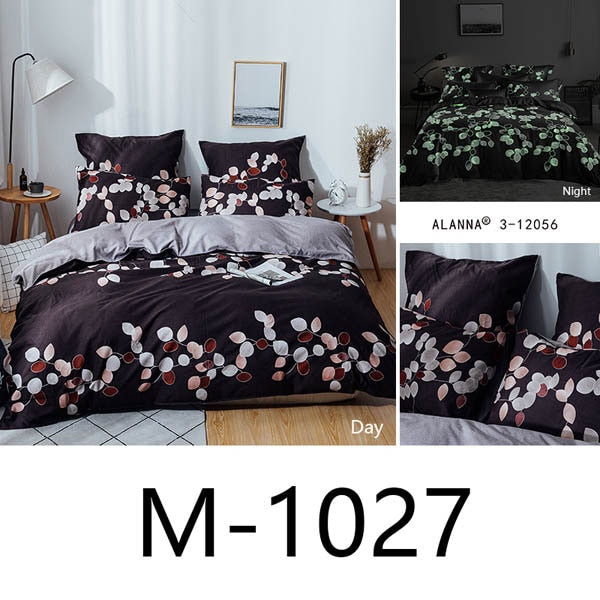 Alanna queen bedding set Luminous comforter euro pastel  sheets bed sheet king size double bedspread cover set