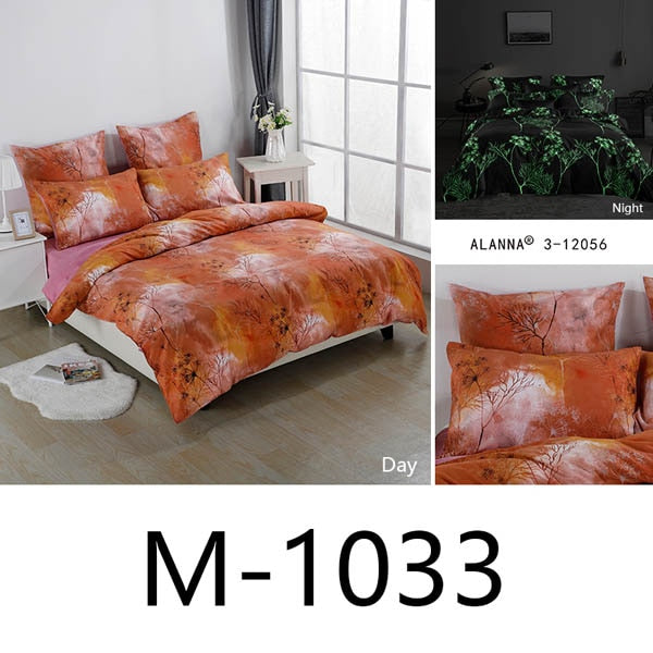 Alanna queen bedding set Luminous comforter euro pastel  sheets bed sheet king size double bedspread cover set
