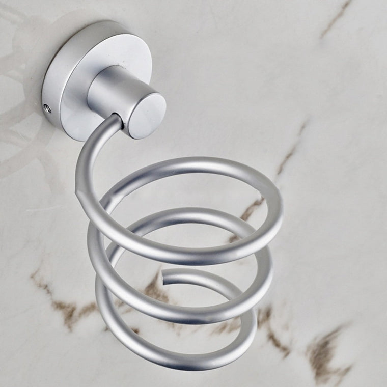2018 Spiral Wall Mounted Hair Dryer Storage Organizer Rack Holder Hanger Using in Bathroom Salon Stylist Tool Drier Organize