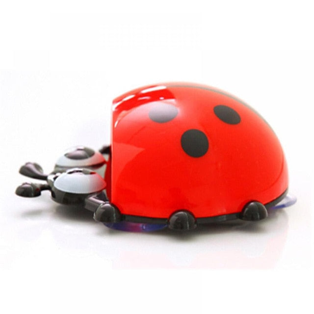 Ladybug bee Sucker Children Kids Toothbrush Holder Suction Hooks Toothbrush Wall Suction Bathroom Sets