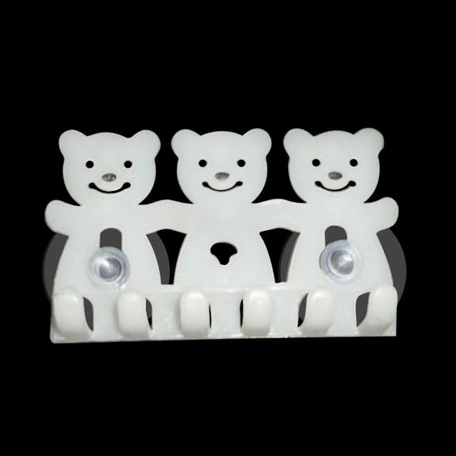 Ladybug bee Sucker Children Kids Toothbrush Holder Suction Hooks Toothbrush Wall Suction Bathroom Sets