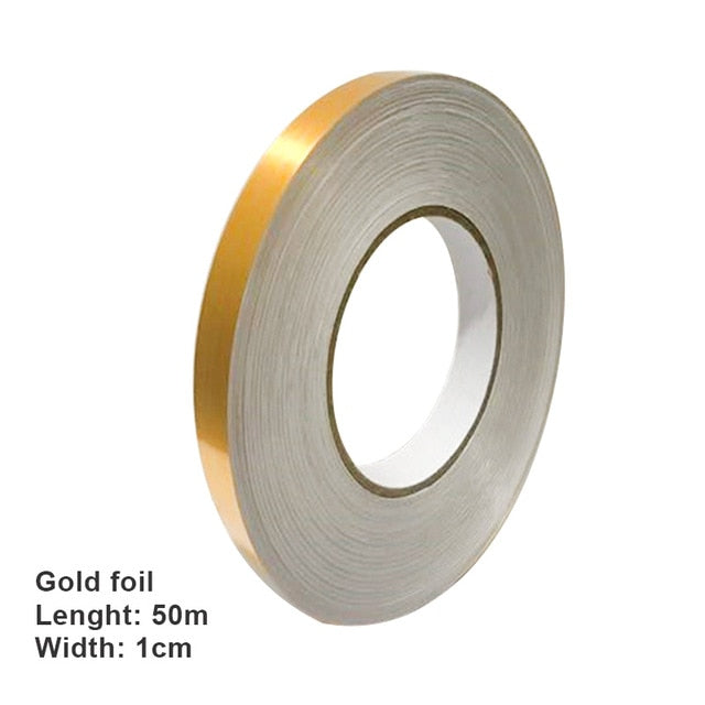 ITNEX 50meters Bathroom Accessories Sets Wall Sealing Tape Waterproof gap sealing tape Strip Adhesive Floor tile Home Decoration