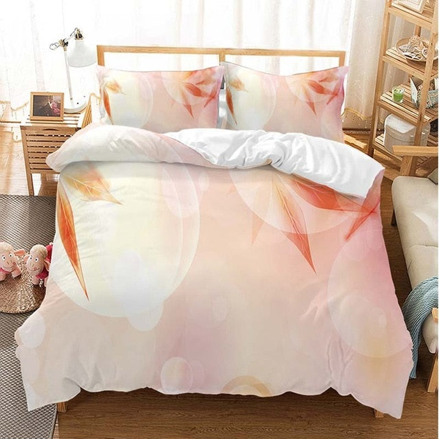 Yimeis Bedding Printing Bed Linen 3d Comfortable Queen Bedding Set BE37003