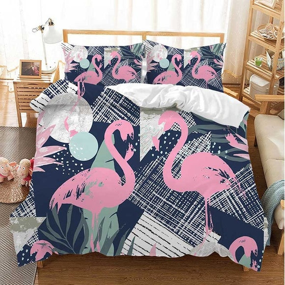 Yimeis Bedding Printing Bed Linen 3d Comfortable Queen Bedding Set BE37003
