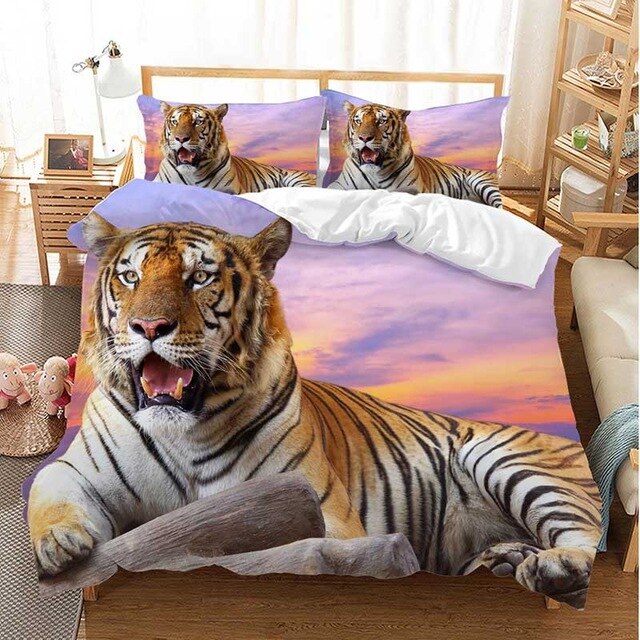Yimeis Bedding Printing Bed Linen 3d Comfortable Queen Bedding Set BE37003