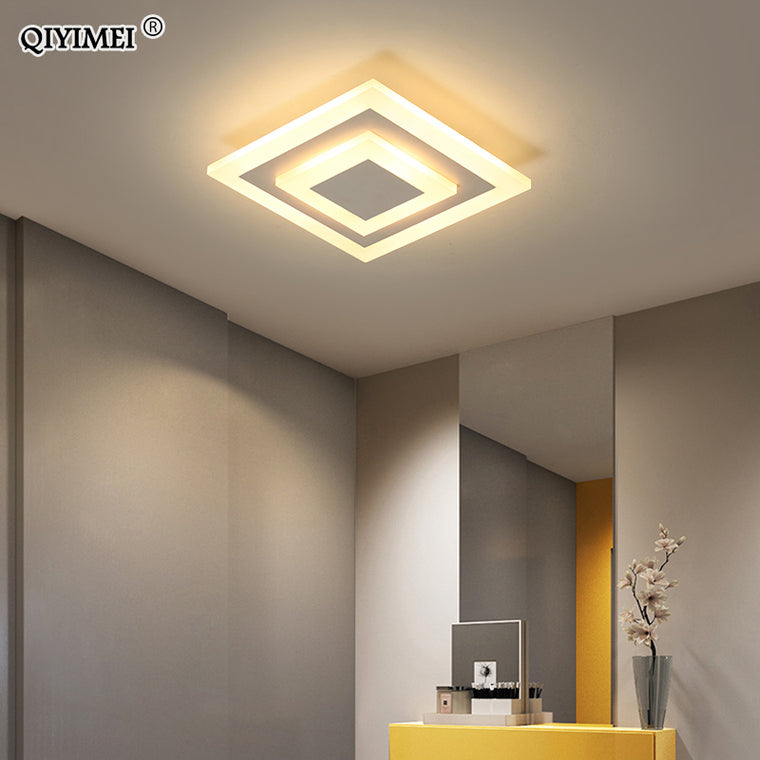 Ceiling Light Modern LED corridor Lamp For bathroom living room round square lighting Home Decorative Fixtures