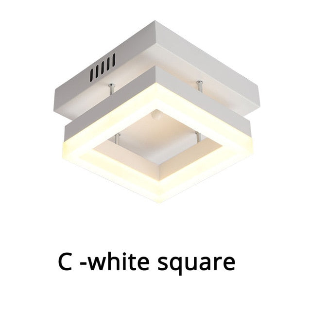 Ceiling Light Modern LED corridor Lamp For bathroom living room round square lighting Home Decorative Fixtures