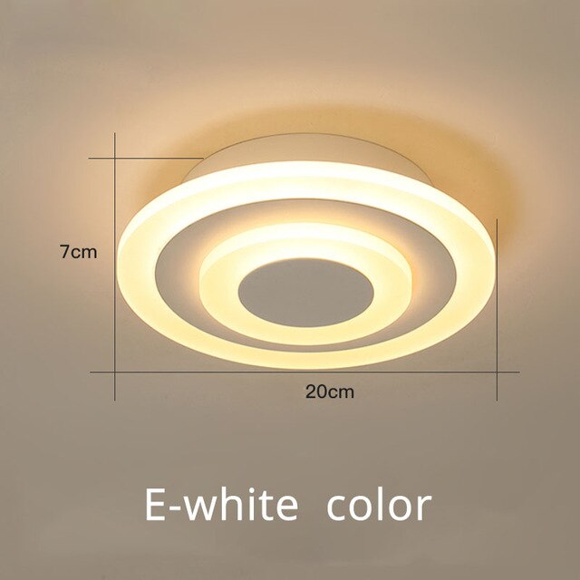 Ceiling Light Modern LED corridor Lamp For bathroom living room round square lighting Home Decorative Fixtures