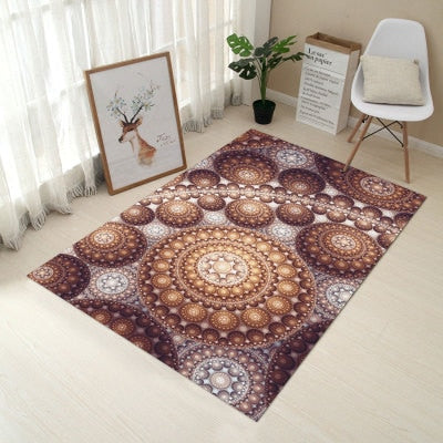 80*120cm Creative Europe Type 3D Printing Carpet  Hallway Doormat Anti - Slip Bathroom Carpet Absorb Water Kitchen Mat/Rug