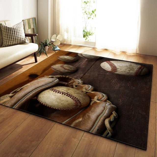 Nordic Carpets Soft Flannel 3D Printed Area Rugs Parlor Galaxy Space Mat Rugs Anti-slip Large Rug Carpet for Living Room Decor