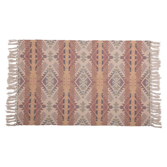 60x130cm Nordic Cotton Woven Carpet Tassels  Bedroom Rug Bedspread Mat  Simple Modern Table Ruuners kitchen Mat Home Decoration
