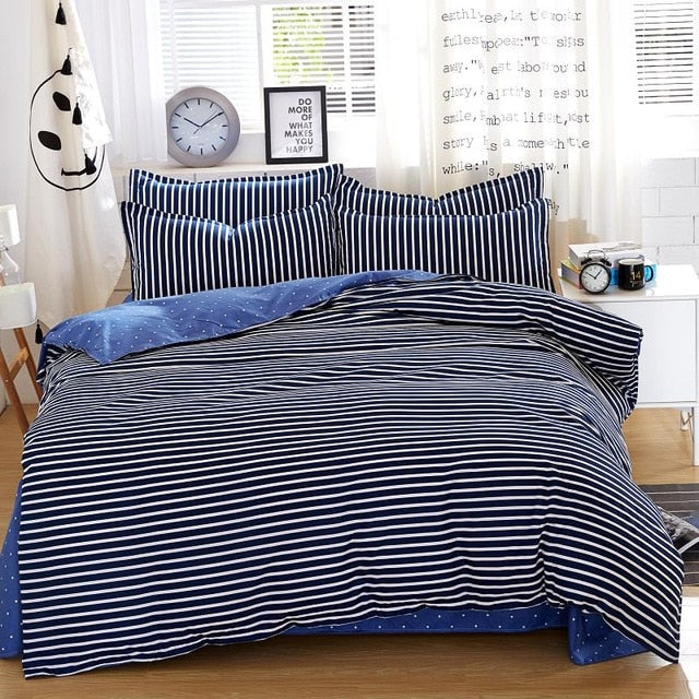 bedding sets cotton set Reactive Printing hot sale comforter bed set Queen full size 4 pcs