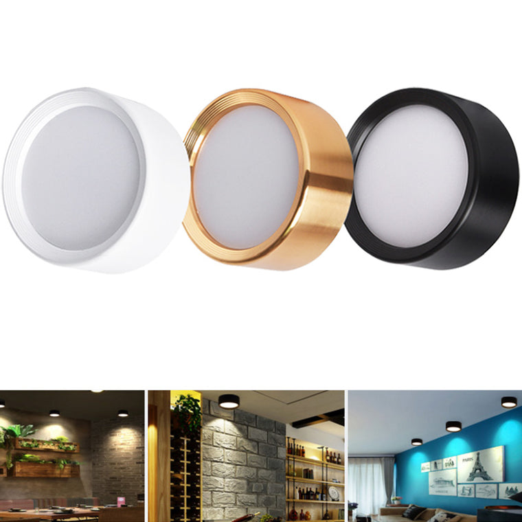 Ultra thin 4 Color LED Ceiling Light Fixture Lamp Surface Mount Living Room Bedroom Bathroom Home Decoration Kitchen AC220 230V