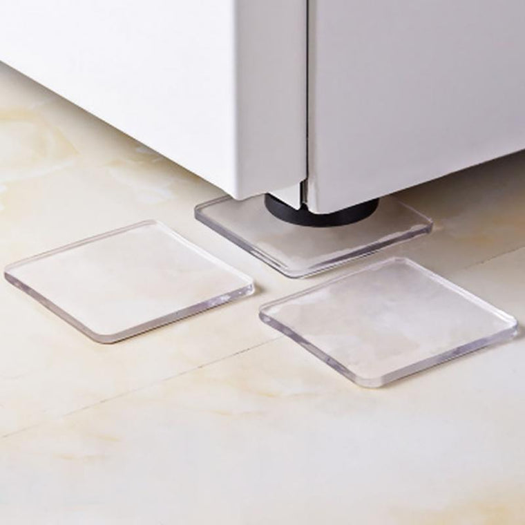 4PCS/Set Washing Machine Silicone Pad Portable Anti Vibration Non-Slip Mat