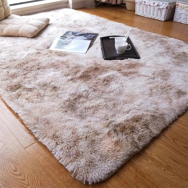 Motley Plush Carpets For Living Room Soft Fluffy Rug Home Decor Shaggy Carpet Bedroom Sofa Coffee Table Floor Mat Cloakroom Rugs
