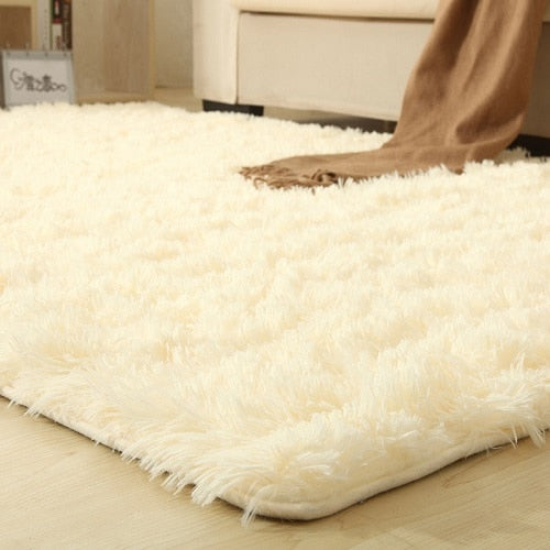 9 Colors Solid Rugs Pink Puple Carpet Thicker Bathroom Non-slip Mat Area rug for living room Soft Child Bedroom Mat Vloerkleed