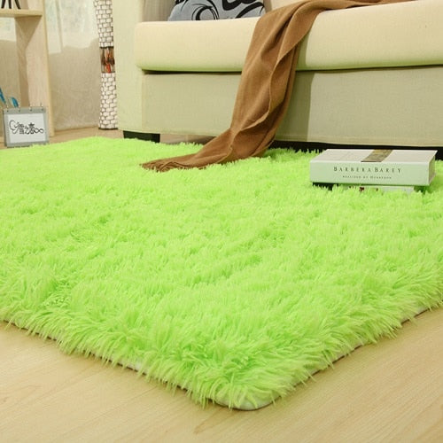 9 Colors Solid Rugs Pink Puple Carpet Thicker Bathroom Non-slip Mat Area rug for living room Soft Child Bedroom Mat Vloerkleed
