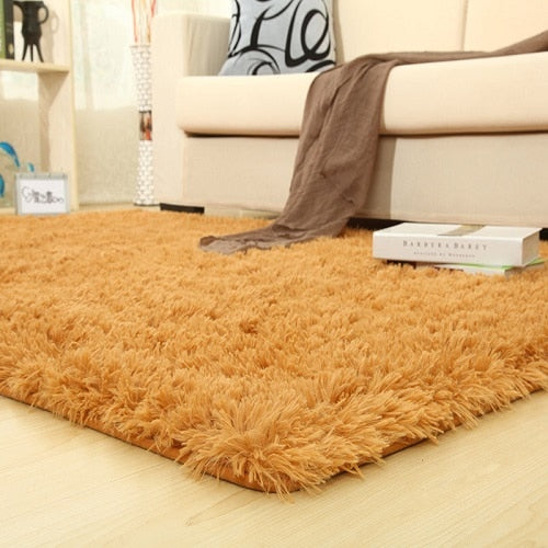 9 Colors Solid Rugs Pink Puple Carpet Thicker Bathroom Non-slip Mat Area rug for living room Soft Child Bedroom Mat Vloerkleed