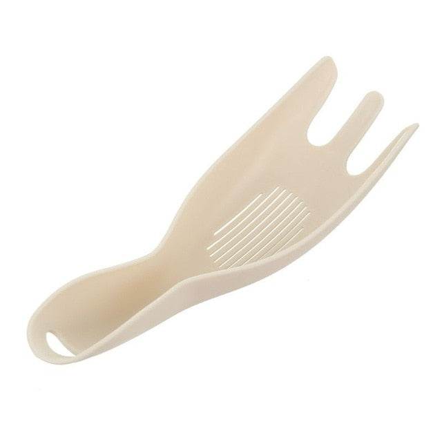 Durable Rice Sieve Washing Spoon Plate Colanders Filters Strainer Kitchen Gadgets Utensil Tools Accessories Supplies